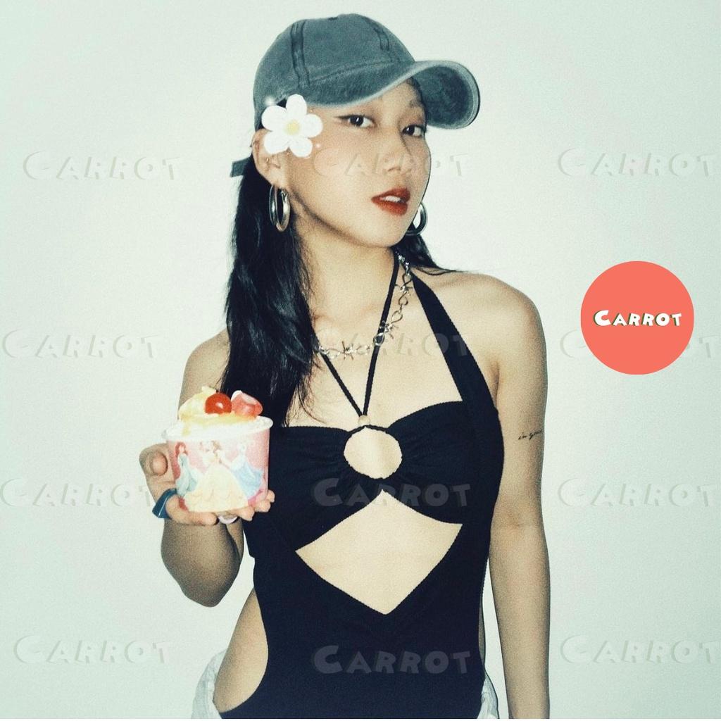 Áo liền quần bodysuit ôm body tôn dáng khoét ngực quyến rũ vải thun cao cấp chất siêu đẹp, mịn carrotxinhdep