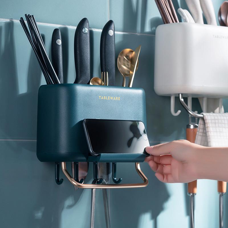 Nhà Bếp Lưu Trữ Giá Đỡ Muỗng Nĩa Đũa Bộ Đồ Ăn Người Tổ Chức Điện Giá Để Dao Kéo Giá Để Dao Kệ Kéo Để Đồ Phụ Kiện Nhà Bếp