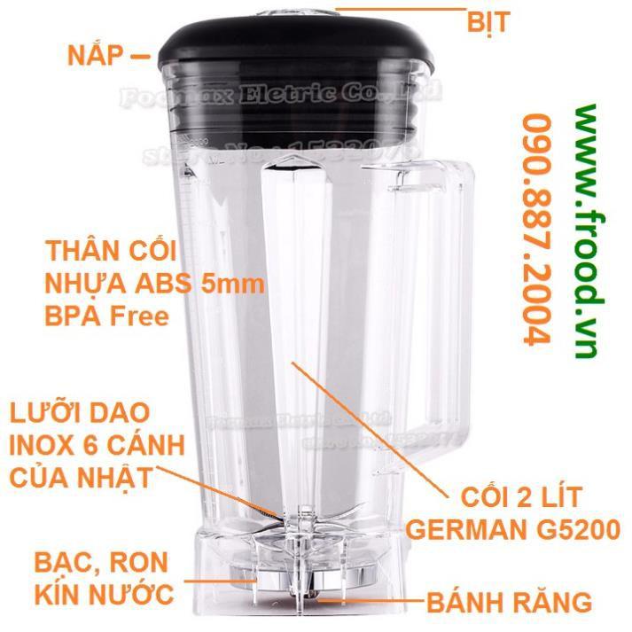 Bộ cối 2L cho máy xay sinh tố công nghiệp G5200