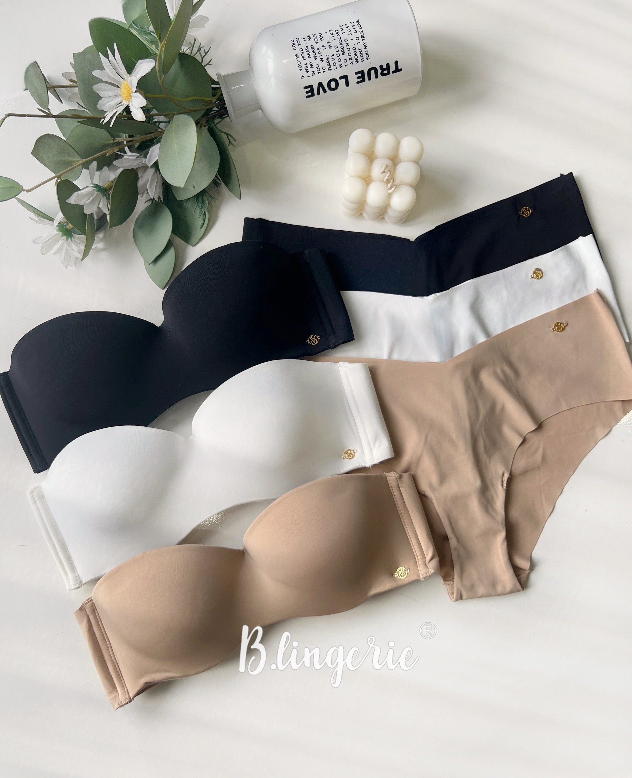 Bộ Đồ Lót Nữ Đơn Giản - B.Lingerie