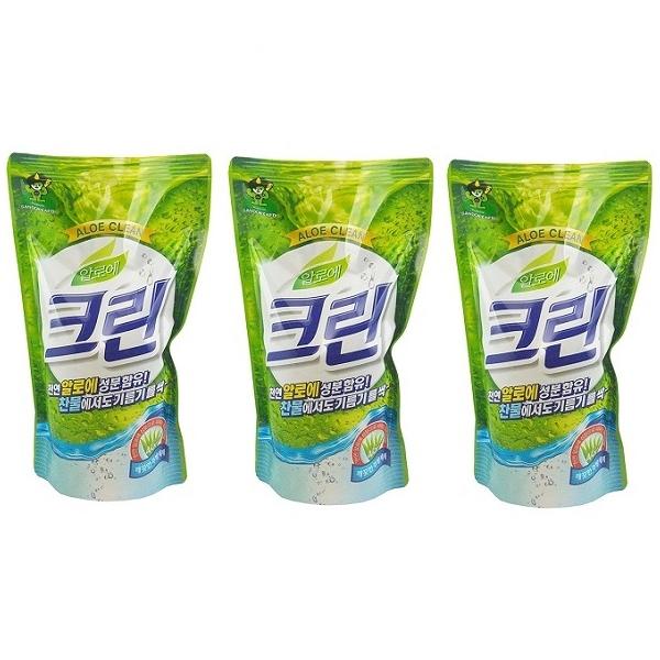Bộ 3 Túi nước rửa chén bát Hương Nha Đam Sandokkaebi Hàn Quốc 300g