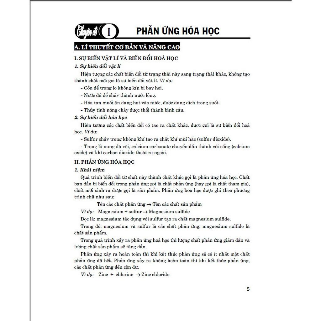 SÁCH - Bồi Dưỡng Học Sinh Giỏi Hoá Học 8 Theo Chuyên Đề (dùng chung cho các bộ sgk hiện hành)HA-MK