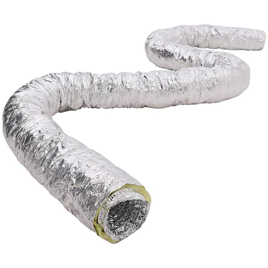 Ống gió mềm có cách nhiệt bảo ôn dài 8m/ống