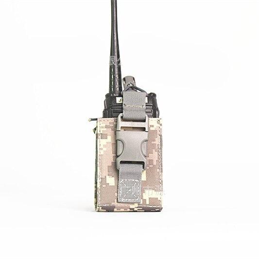 1PCs Package Pouch Walkie Hunting Talkie Holder Bag Tactical Sports Pendant Military Molle Nylon Radio Magazine Mag Pouch Pocket