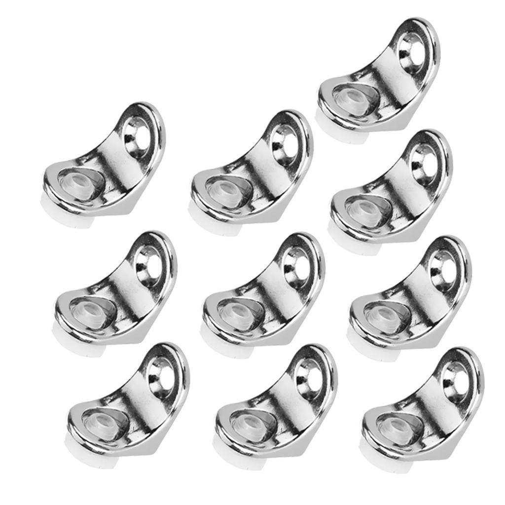 10 Glass Clip Glass Clamp - Adjustable Screw Type Metal Glass Clamp Clamp with Suction Cup