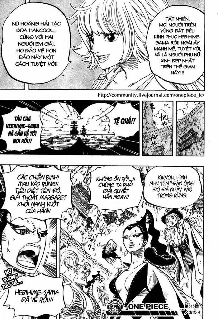 đảo hải tặc - one piece chapter 515 20