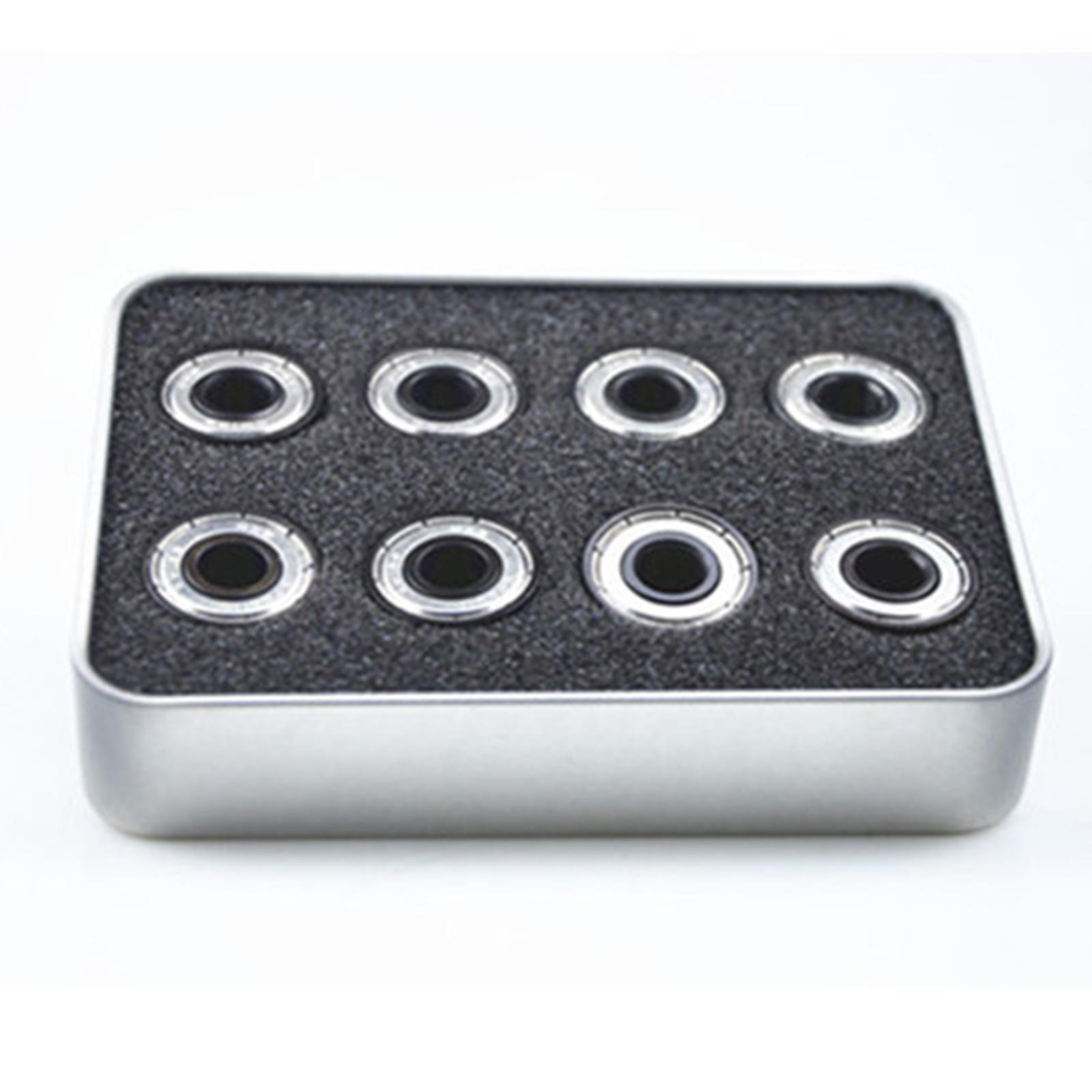 16x 608 Bearings for Skateboard Roller Skates ABEC 7-Ball Bearing Parts