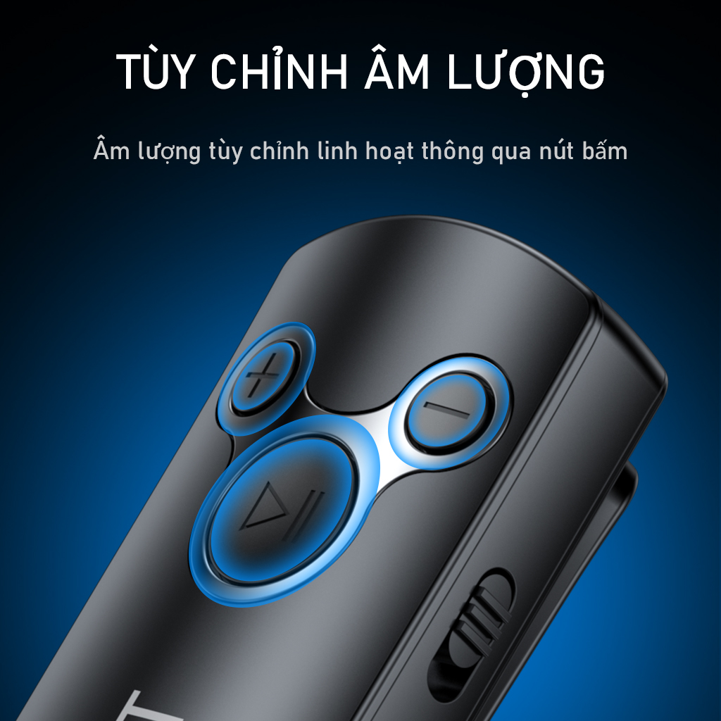 BỘ THU PHÁT NHẠC ROBOT RS10 BLUETOOTH 5.0 - JACK AUX 3.5mm [hàng chính hãng]