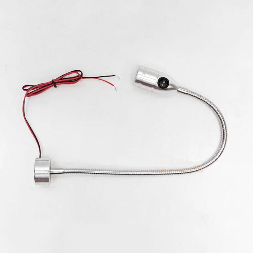 3W LED máy công cụ máy công cụ CNC LIGALIBLE L40CM Workshop Workshop Đèn làm việc Đèn công nghiệp từ tính màu đen DC12V 24V
