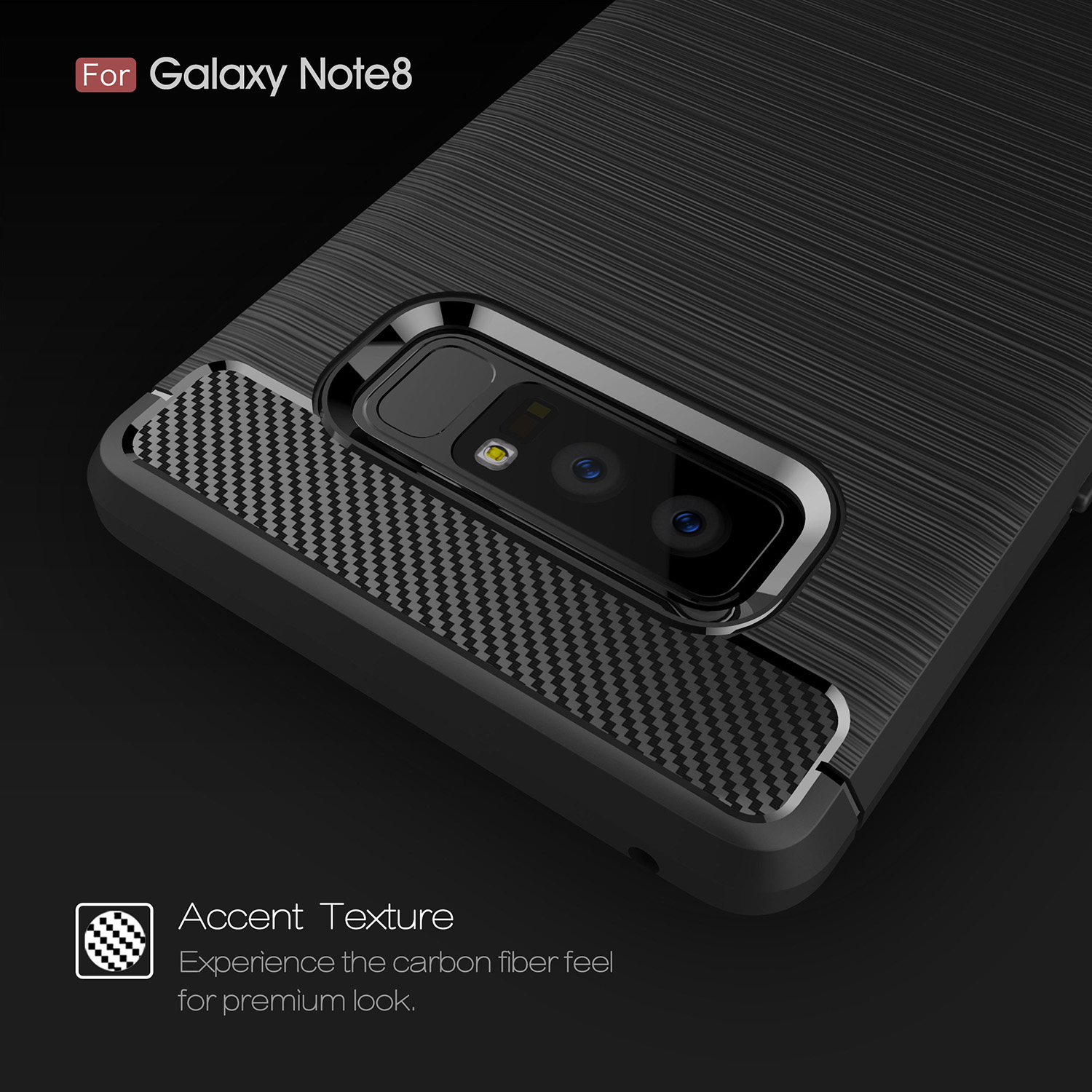 Ốp lưng chống sốc Likgus cho Samsung Galaxy Note 8 - Hàng chính hãng