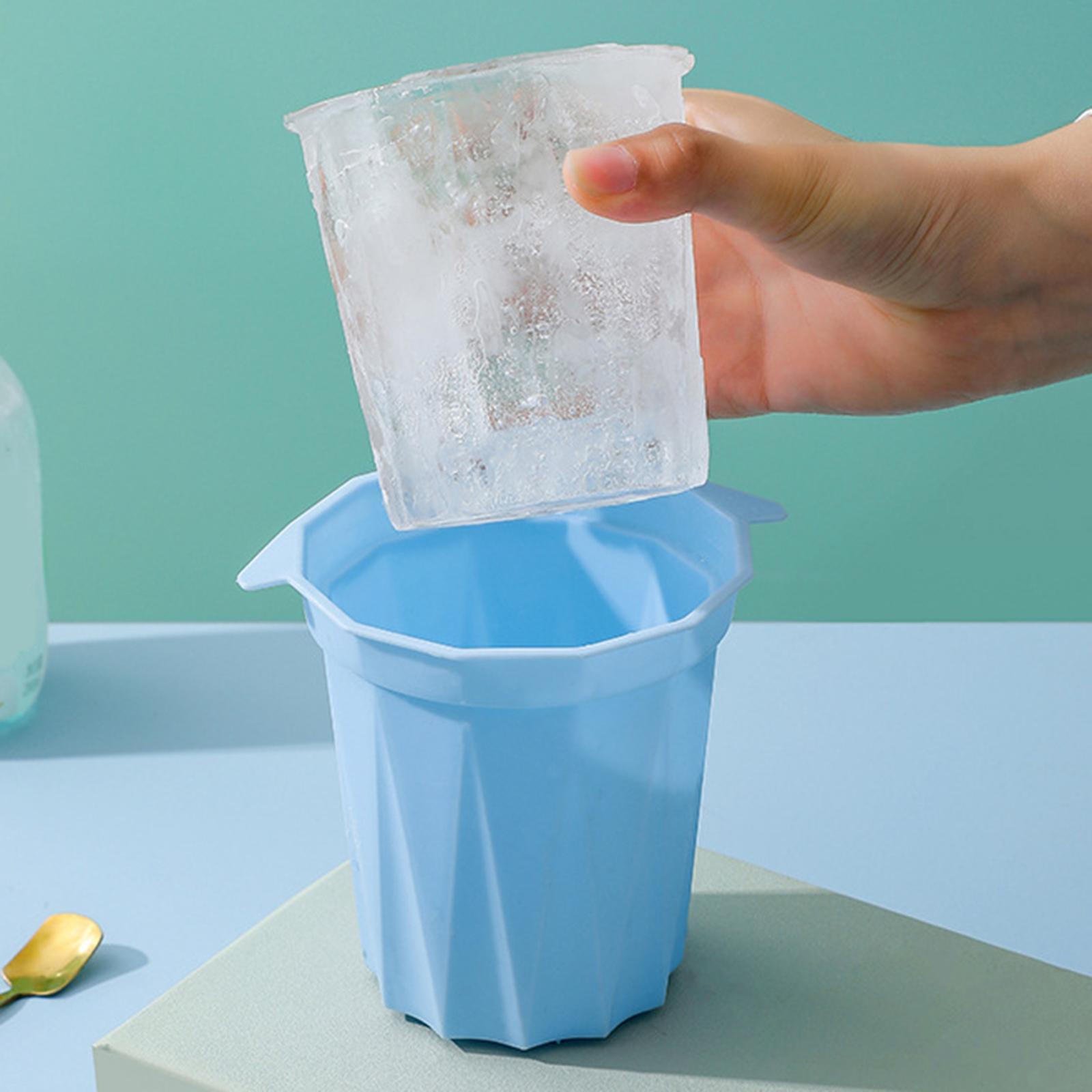 Freezers Ice Tray Cylinder Silicone Ice Cube Making for Picnics Camping Home