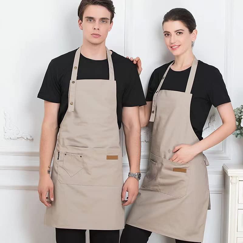 Tạp dề, Tạp dề nhà bếp không thấm nước có túi, Tạp dề nấu ăn có thể điều chỉnh, Tạp dề BBQ, Tạp dề yếm, Tạp dề nấu ăn chất lượng chuyên nghiệp