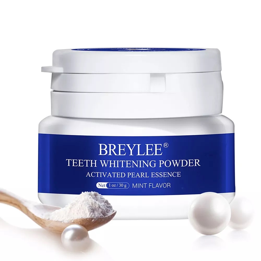 Bột tẩy trắng răng, loại bỏ mảng bám, vết bẩn ố vàng răng Teeth Whitening Powder 30g