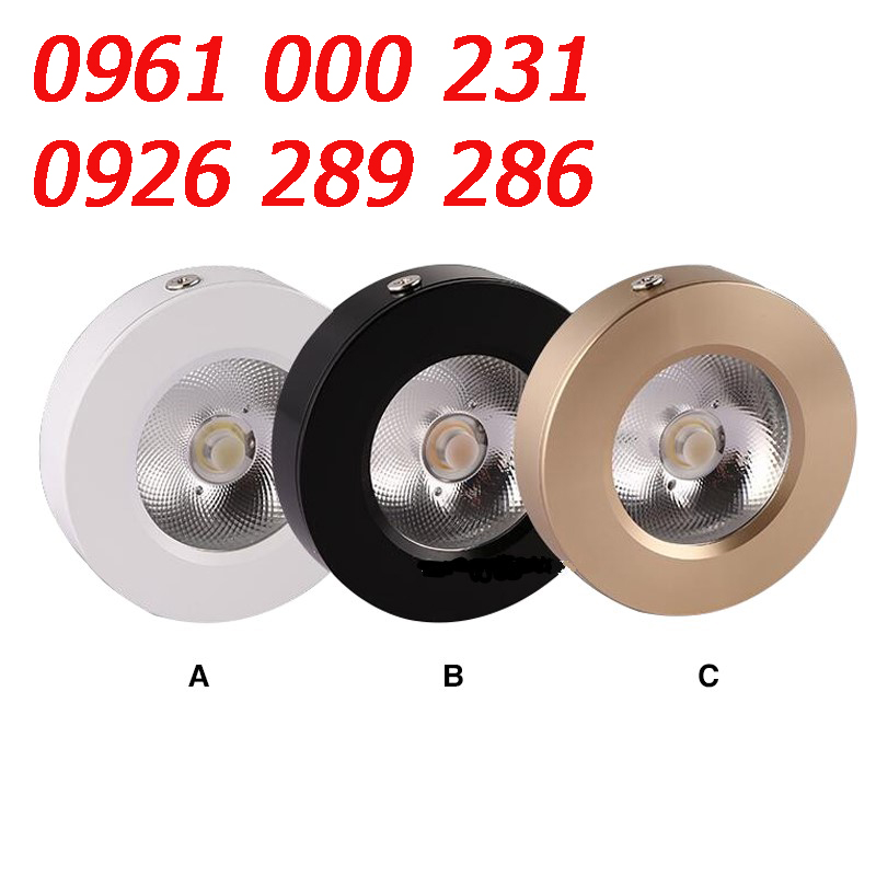 Đèn Ốp nổi 5w trang trí tủ, kệ, hành lang ....