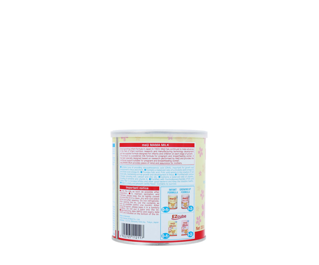 Thực phẩm bổ sung Meiji Mama Milk – Nhập khẩu chính hãng (350g)