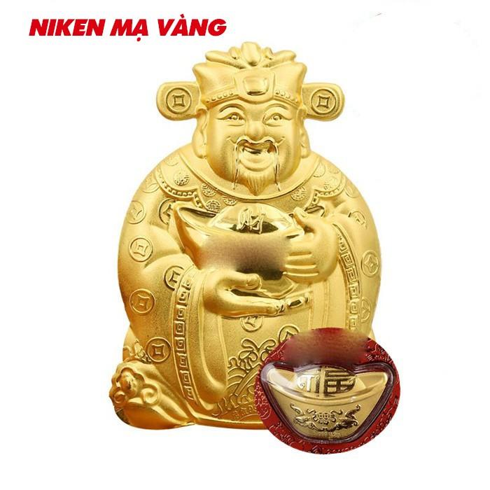 Lì Xì Thần Tài Mạ Vàng 24K - Bao Lì Xì May Mắn Rước Tài Lộc