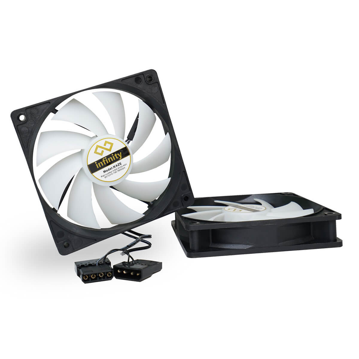 Hình ảnh QUẠT TẢN NHIỆT Infinity Kaze 12CM 1800 rpm No Led Fan Case_ HÀNG CHÍNH HÃNG