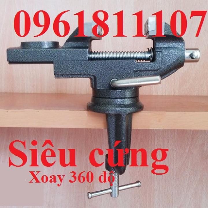 Ê tô kẹp bàn xoay 360 độ siêu cứng