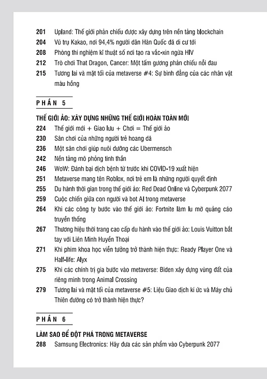 Metaverse - Vũ Trụ Kĩ Thuật Số