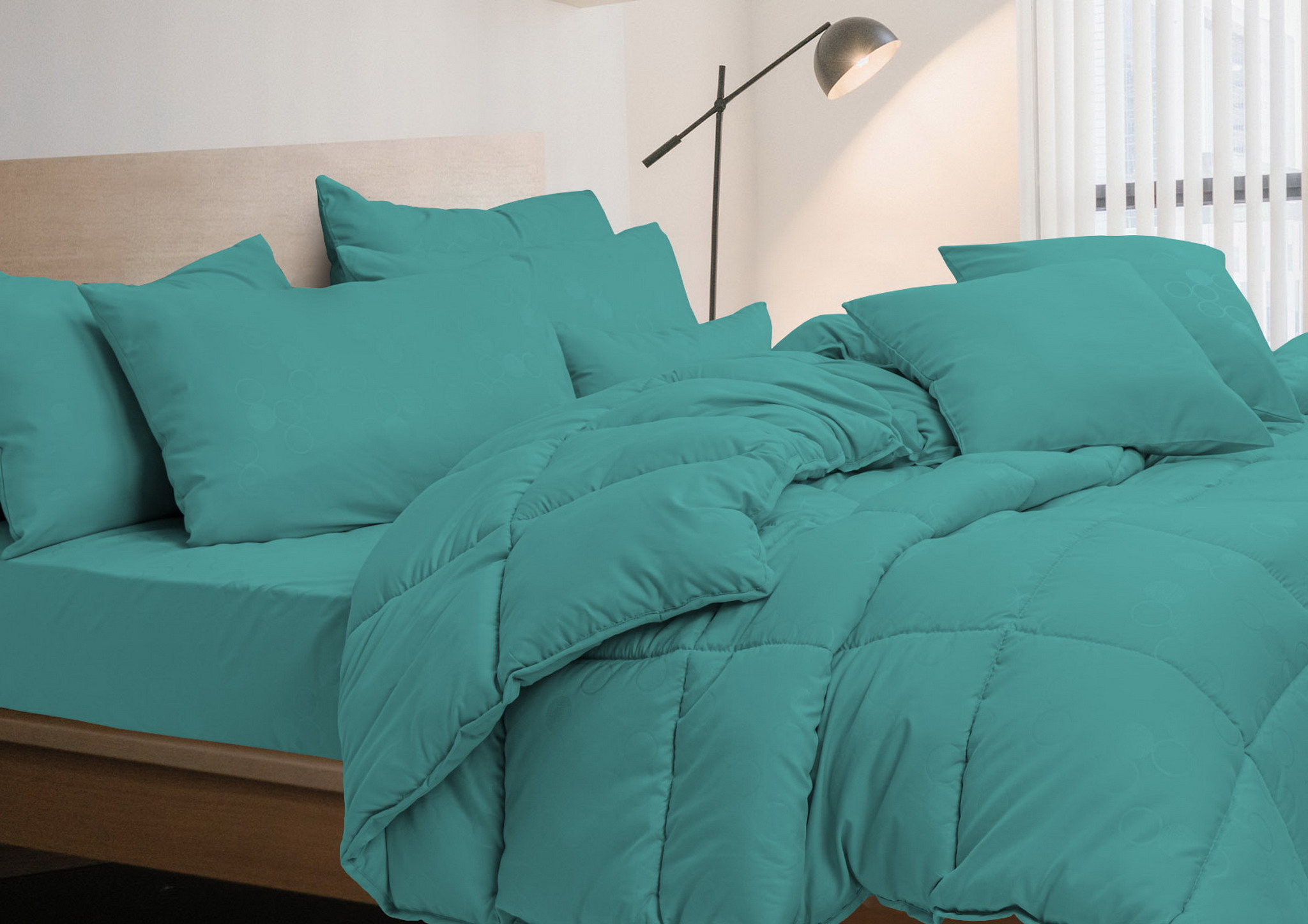 Bộ ga và Chăn chần bông Ai By Akemi Colourkissed Ofek, gồm 5 món