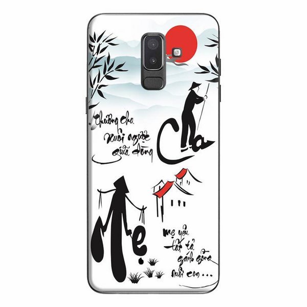Ốp Lưng Dành Cho Điện Thoại Samsung Galaxy J6 2018 - Thương Cha Mẹ