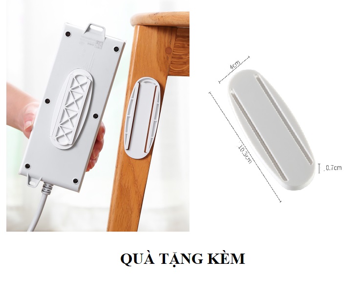 Ngăn kéo bàn, hộc bàn di động cất giữ, sắp xếp đồ gọn gàng,lưu trữ đồ tiện ích tặng kèm giá treo dán ổ cắm điện