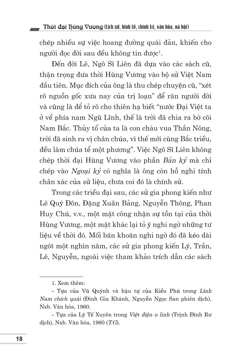 Thời đại Hùng Vương (Lịch sử - Kinh tế - Chính trị - Văn hóa - Xã hội) bản in 2025