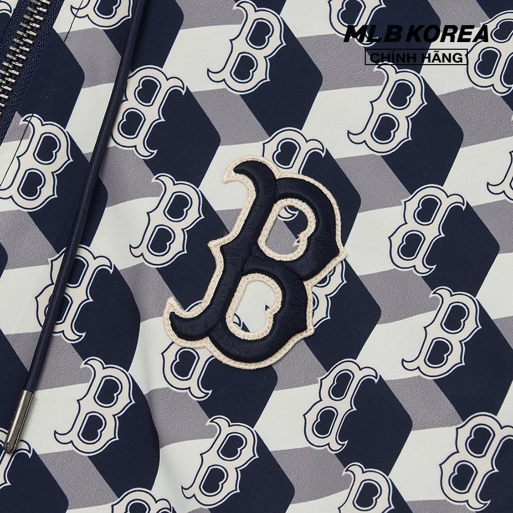 MLB - Áo khoác phối mũ Cube Monogram All Over 3AWJM5324