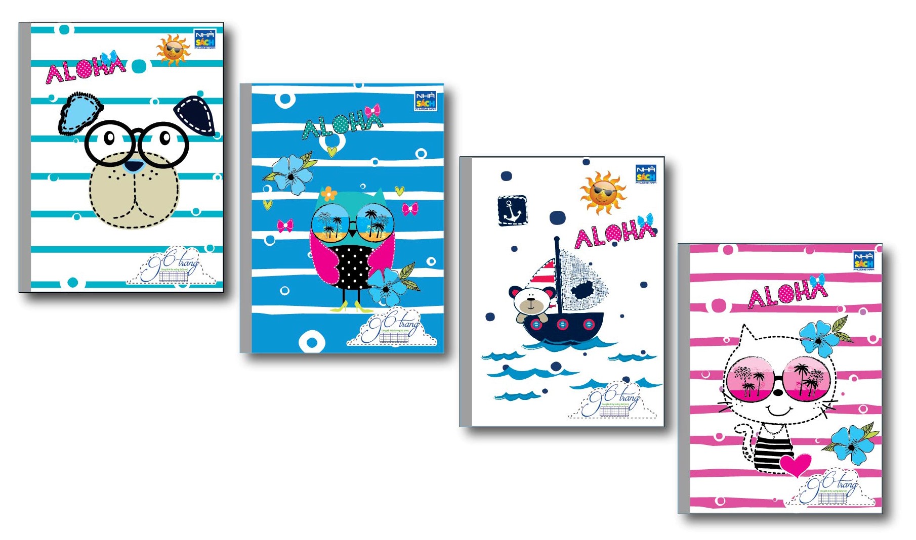 (Mua 10 Cuốn Tặng 3 Cuốn) Tập Pnc 96Tr Dl70 4Ôly- Aloha - Giao Mẫu Ngẫu Nhiên