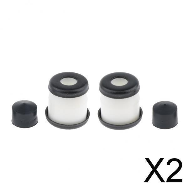 2xSkateboard Rebuild Kit Bushings Washers Pivot Cups for 2 Trucks 5in White