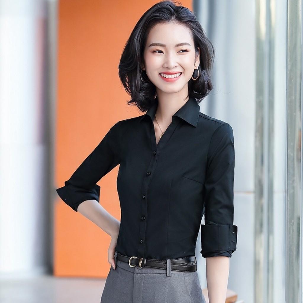 Áo Sơ Mi Nữ Dài Tay Thời Trang PONIVA