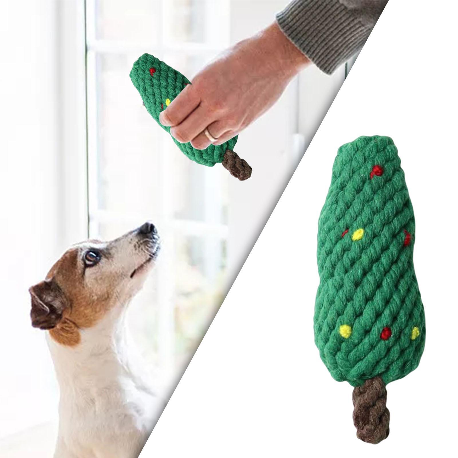 Dog Chew Rope Toy Interactive Playing Training Exercise Pet Supplies
