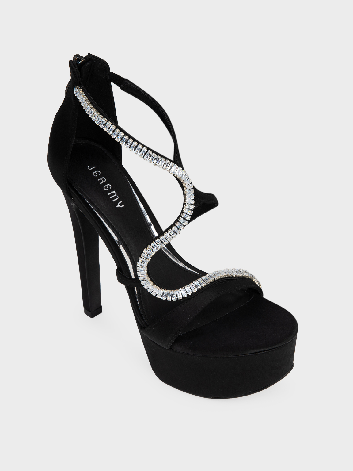 Giày Sandal nữ quai đính đá cách điệu Jeremy SN0005