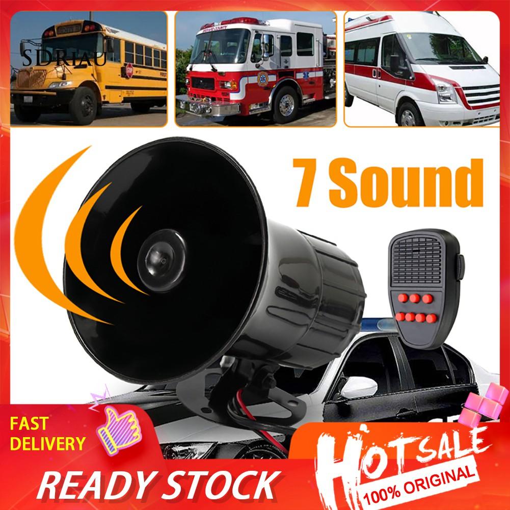 Loa Báo Động 150db 7 Âm Thanh Cho Xe Cảnh Sát