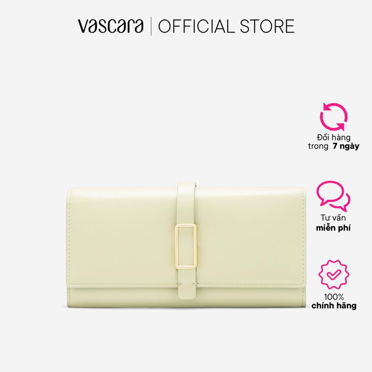 Vascara Ví Cầm Tay Nhấn Khóa Trang Trí - WAL 0297
