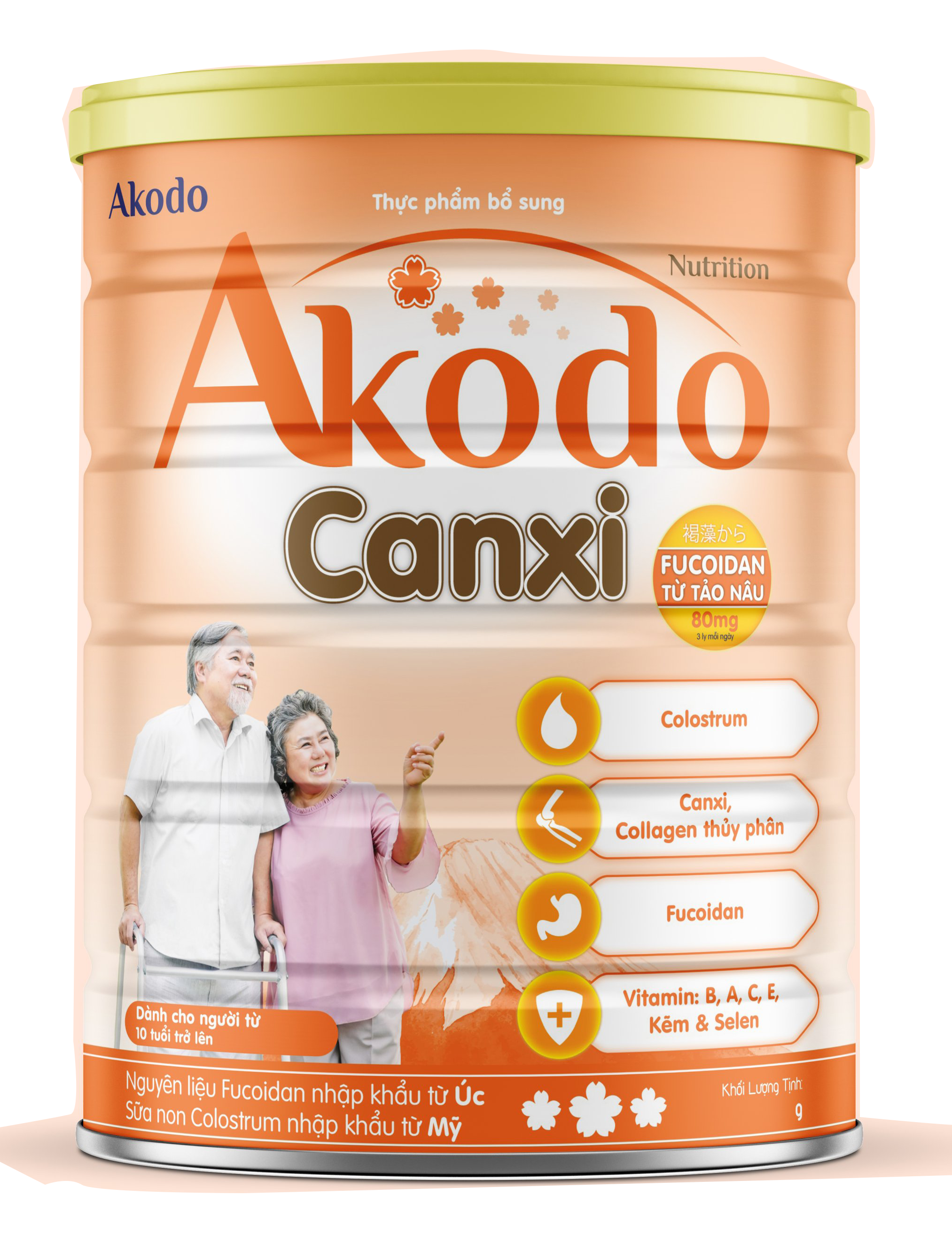 Sữa Akodo Canxi Pro+ - 900g