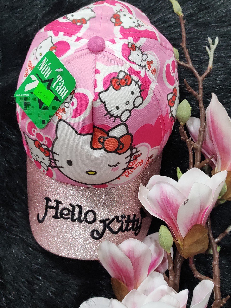 Nón kitty bé gái, hàng đẹp. Dành cho bé từ 5 tuổi