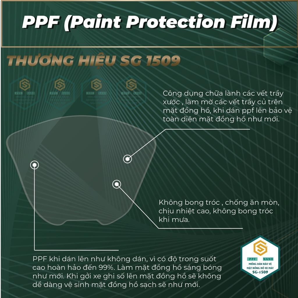 PPF VISION 2020 - 2022 | MIẾNG DÁN PPF XE VISION 2020 - 2022 chống trầy xước bảo vệ mặt đồng hồ. sg1509