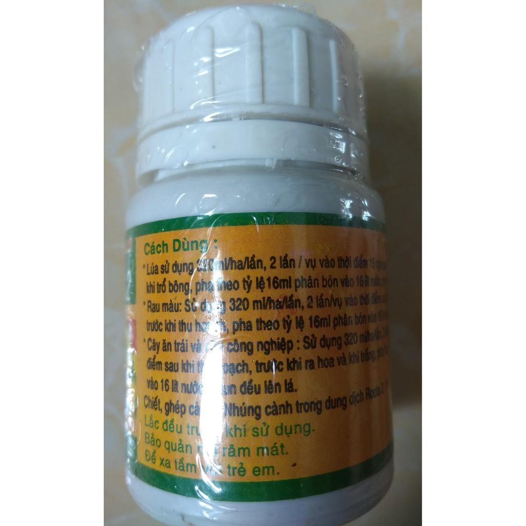 Phân bón lá hữu cơ sinh học ROOTS 2 - chai 60 ml