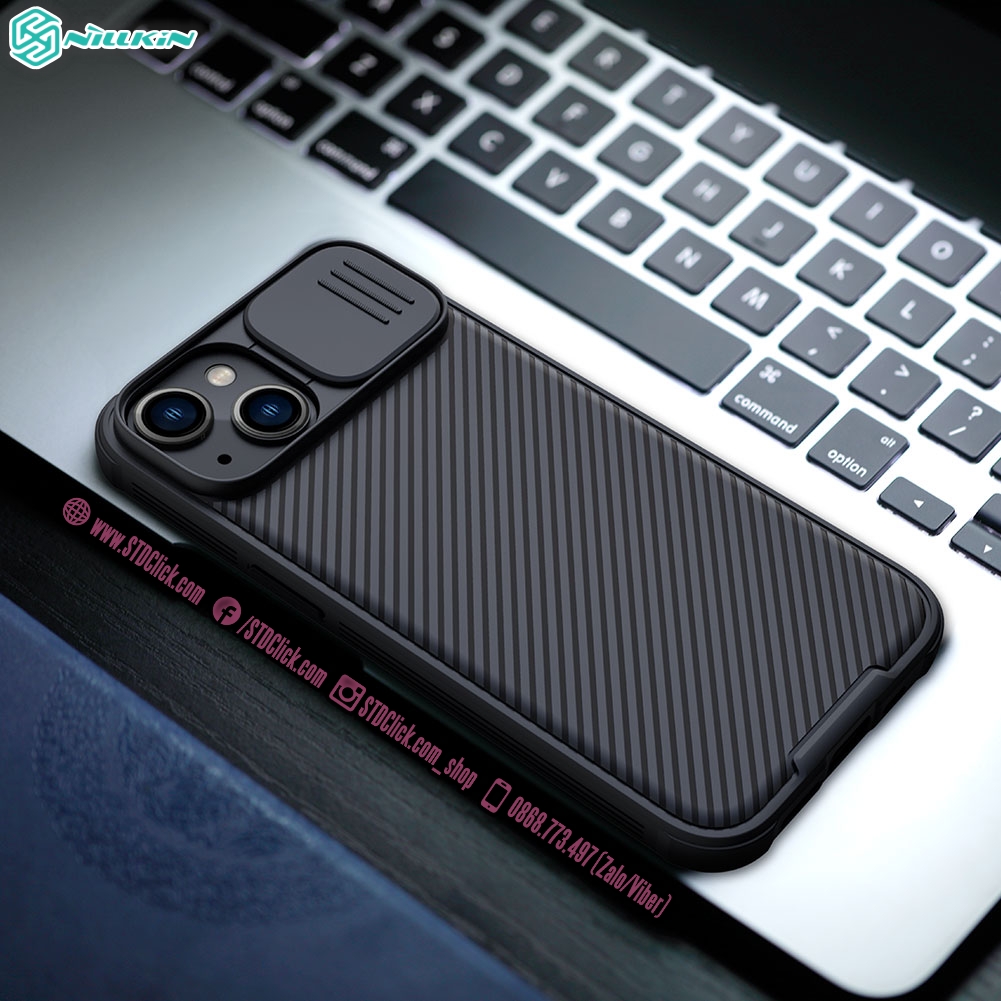 ỐP LƯNG DÀNH CHO ĐIỆN THOẠI IPHONE 14 - 14 PLUS NILLKIN CAMSHIELD PRO NILLKIN