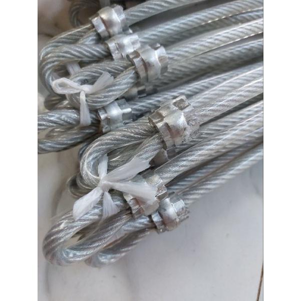Dây Cáp Bọc Nhựa Khóa Xe Máy,Khóa Cổng Siêu Bền