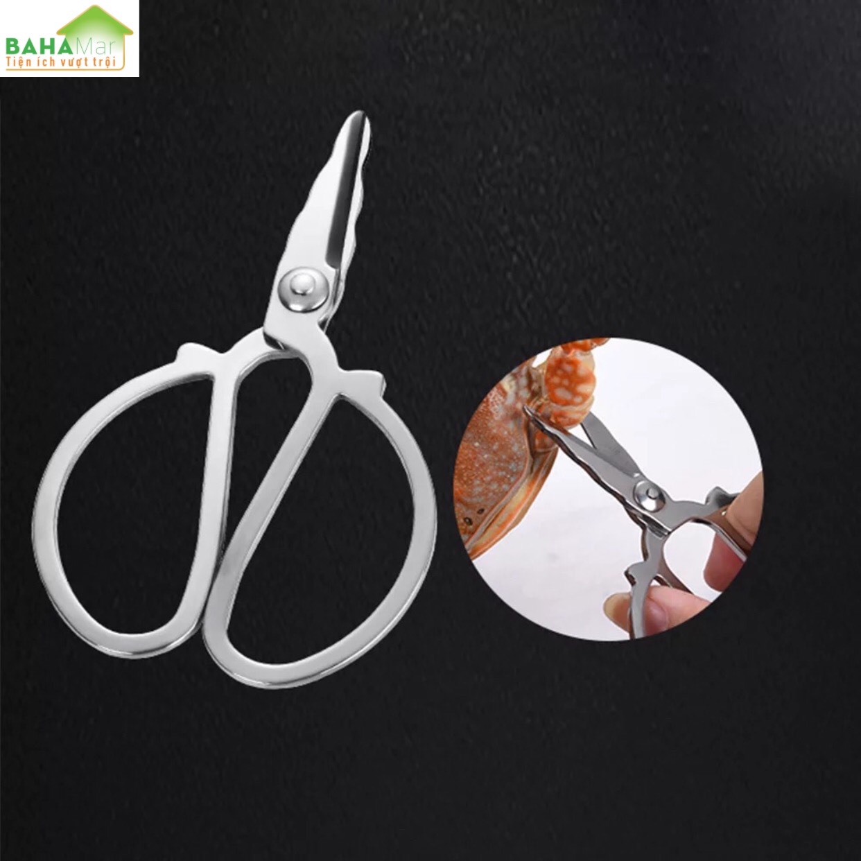 BỘ DỤNG CỤ ĂN CUA GHẸ - HẢI SẢN INOX TIỆN ÍCH CAO CẤP CÓ HỘP GỖ "BAHAMAR" thích hợp cho bất kỳ loại hải sản như tôm hùm, sò, ốc, cua và cũng có thể sử dụng khi ăn quả óc chó, hạnh nhân…