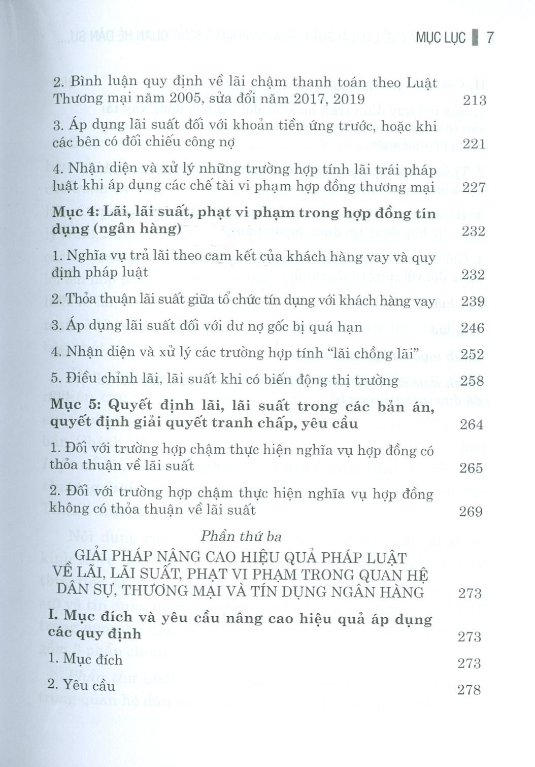 PHÁP LUẬT VỀ LÃI, LÃI SUẤT, PHẠT VI PHẠM TRONG QUAN HỆ DÂN SỰ, THƯƠNG MẠI VÀ TÍN DỤNG NGÂN HÀNG (Sách Chuyên Khảo)