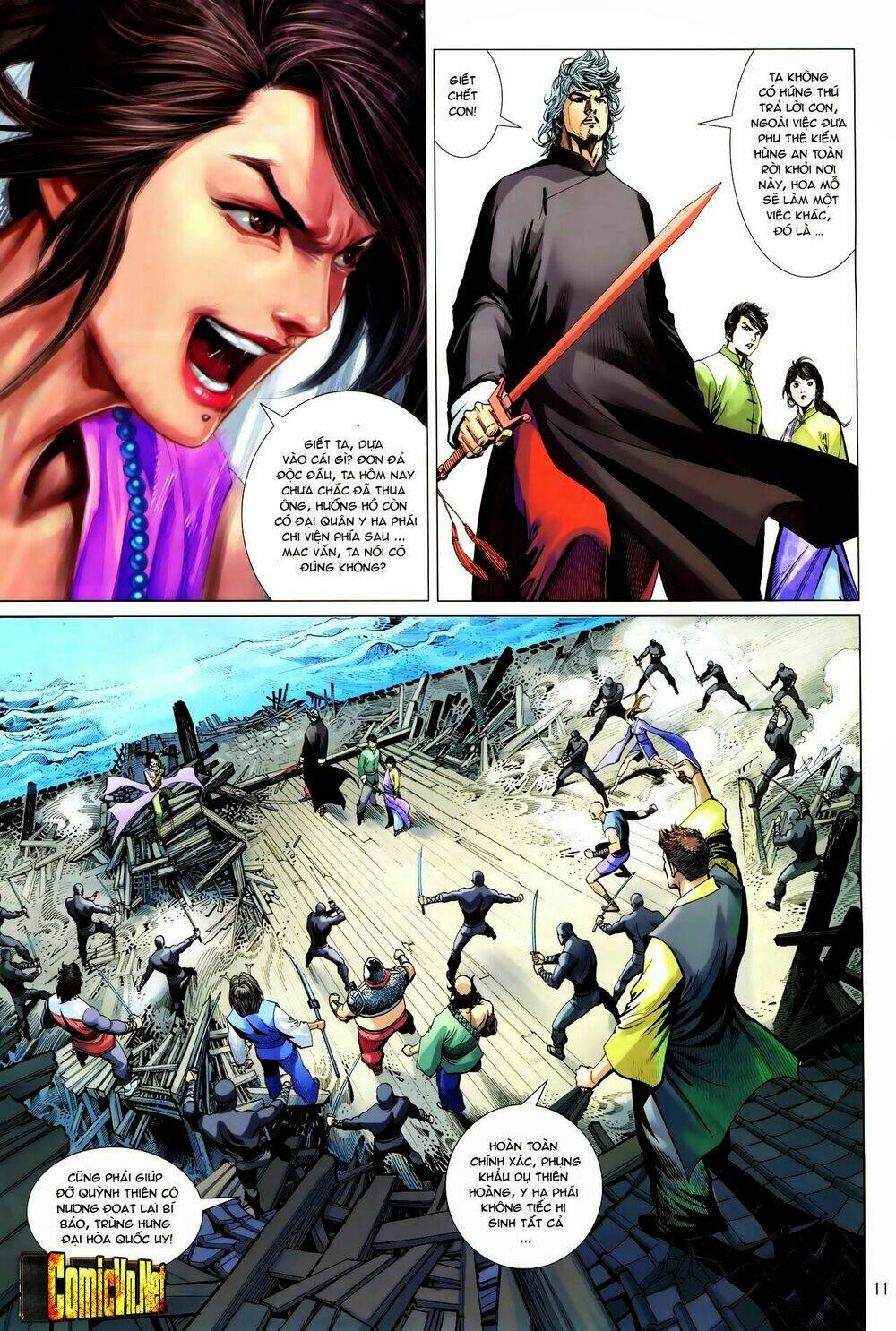 tân tác trung hoa anh hùng chapter 27 11