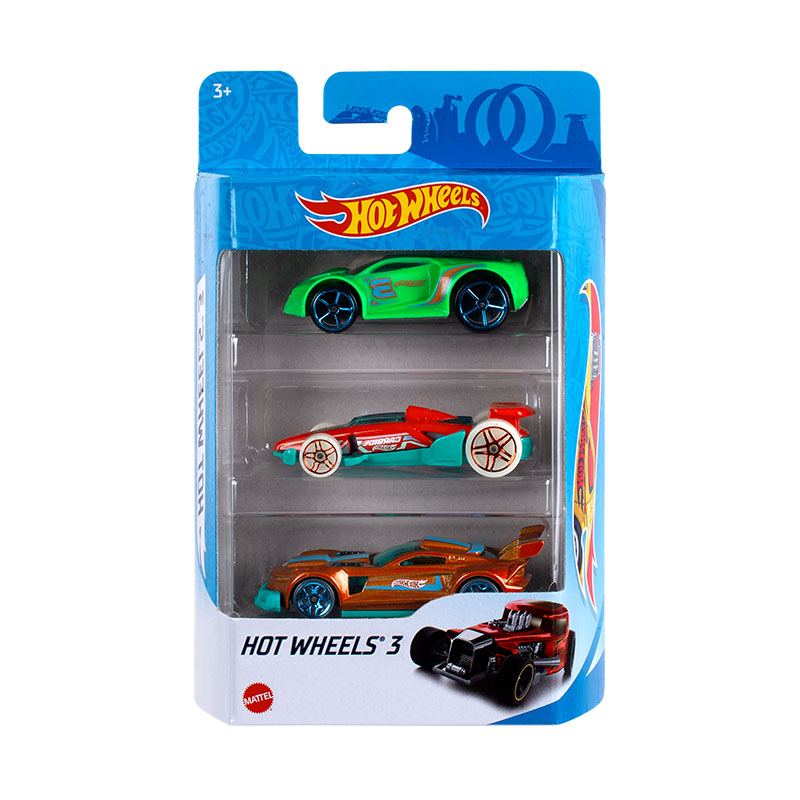 Đồ Chơi Bộ 3 Siêu Xe Hot Wheels K5904 - Giao hàng ngẫu nhiên