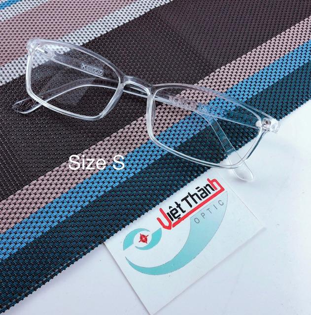 Kính trong suốt 3 size kính teen trong suốt