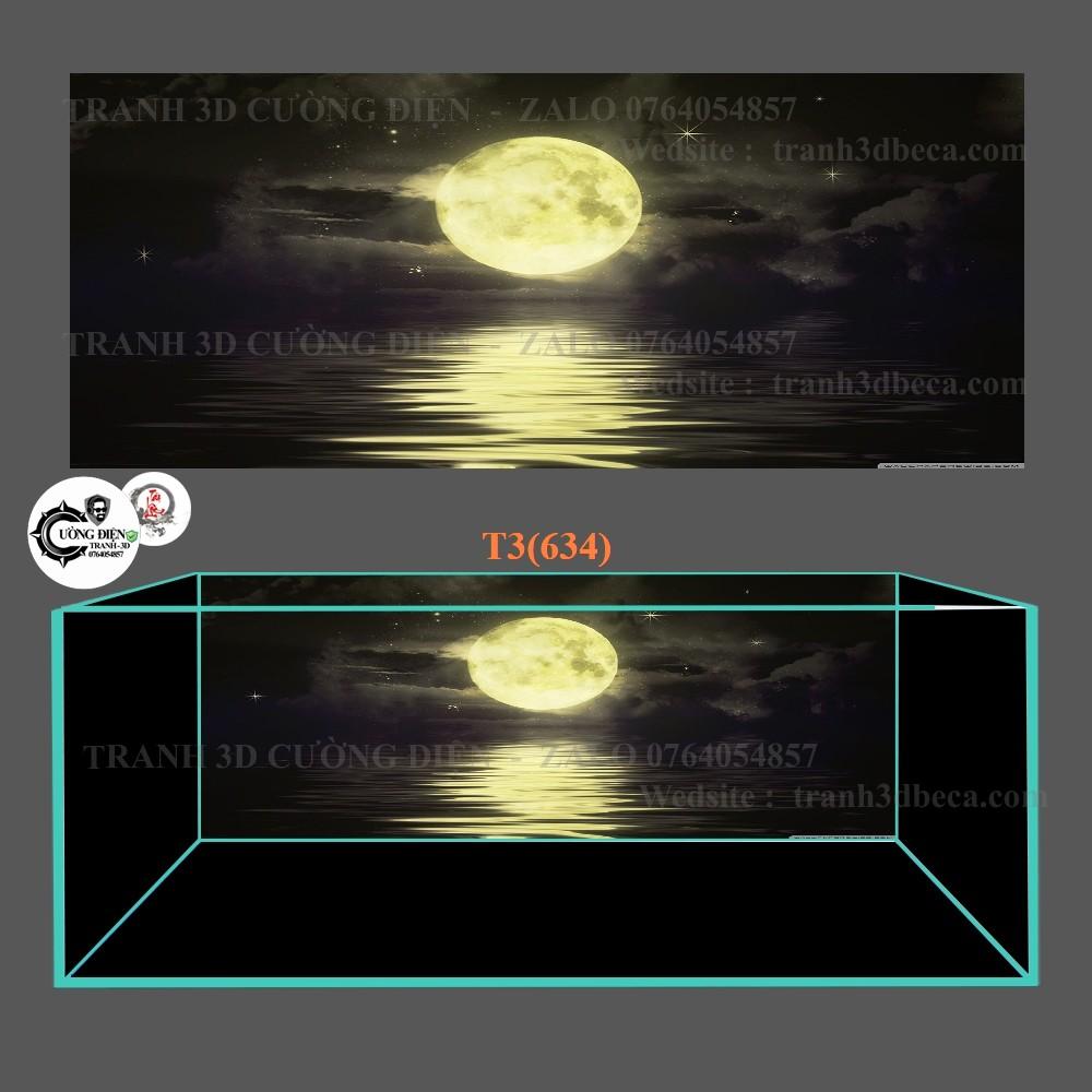 Tranh dán bể cá 3d nhiều kích thướt