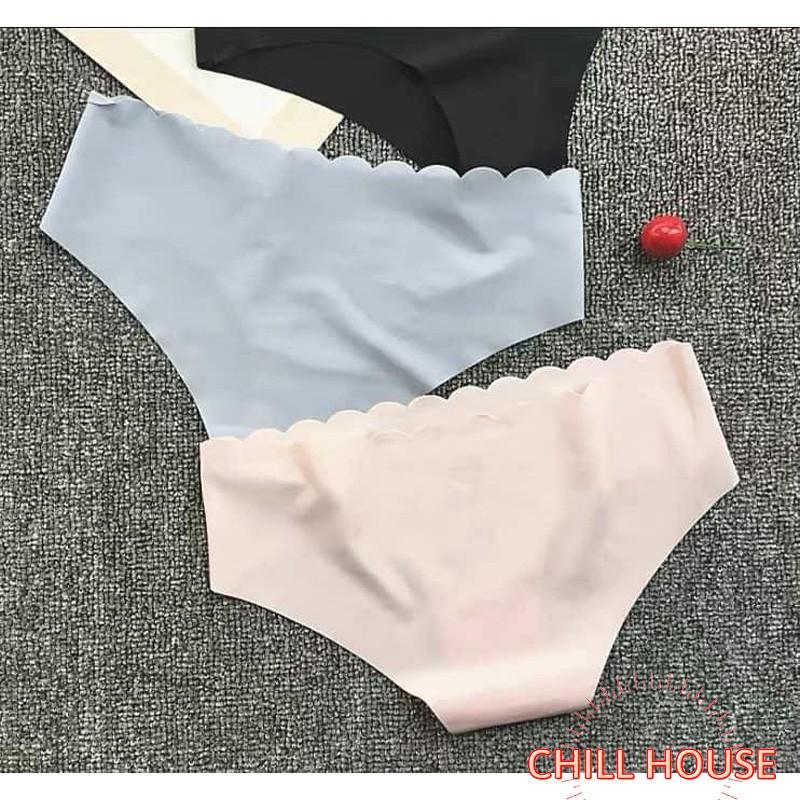Quần lót đúc su không đường may cạp viền sóng siêu đẹp 033 - CHILLHOUSE