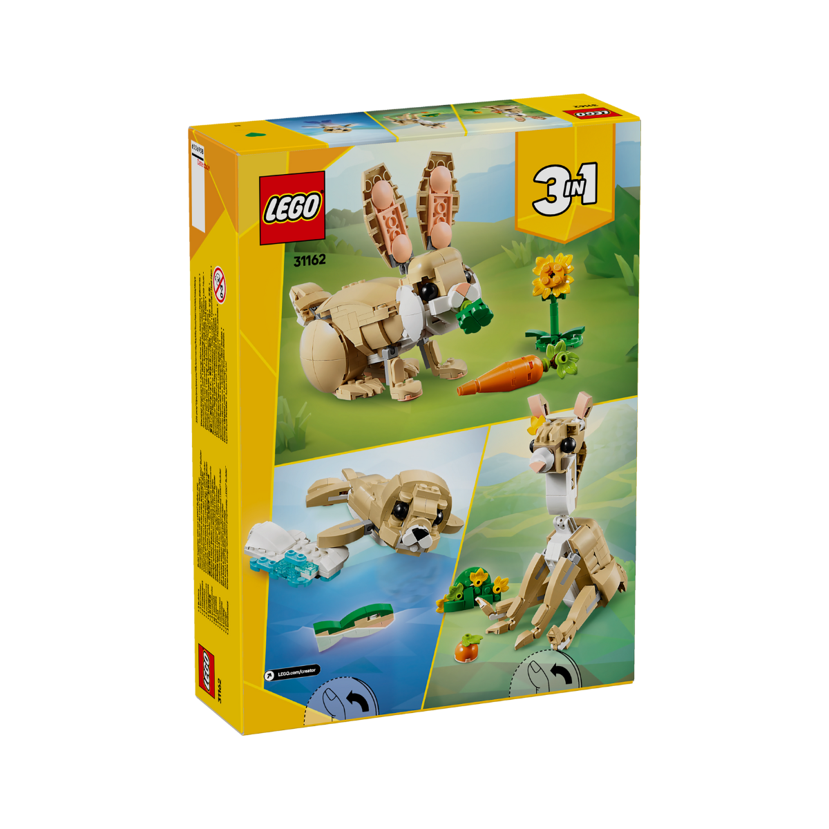 Đồ Chơi Lắp Ráp Chú Thỏ Đáng Yêu LEGO CREATOR 31162 (326 Chi Tiết)