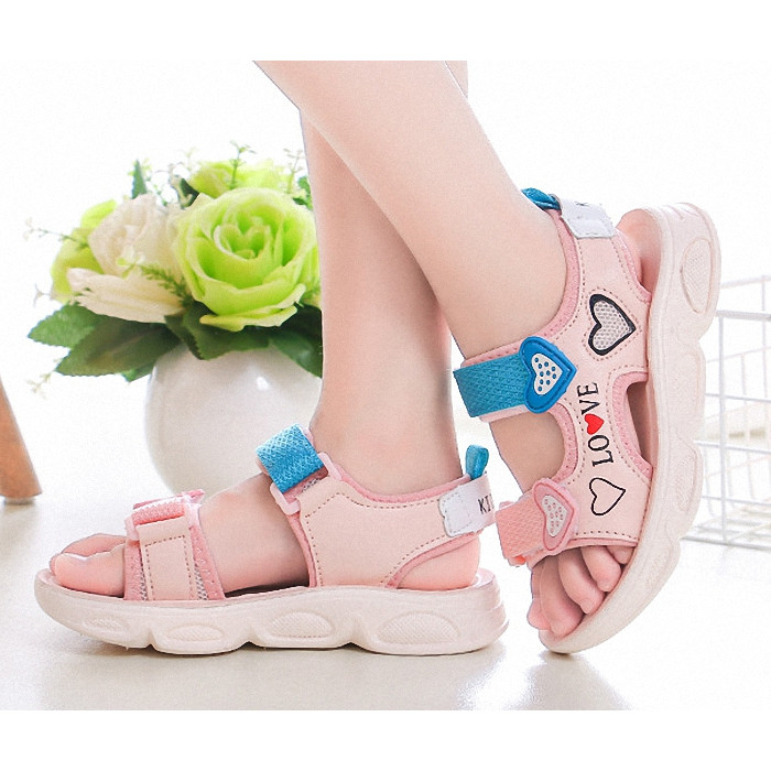 Sandal in hình trái tim dễ thương cho bé gái - SAD0119